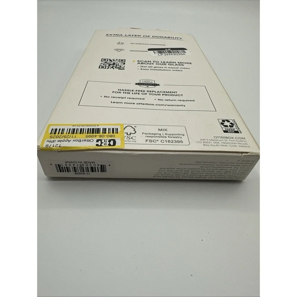 Otterbox‎ Glass iPhone 15 6.1